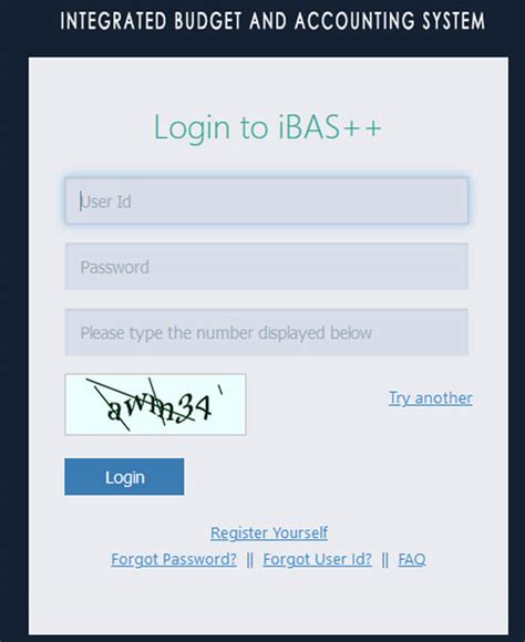 ibas log in.